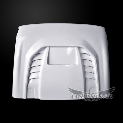 AmeriHood - Jeep Gladiator W/O Mojave Model 2020-2025 STM Style Functional Heat Extraction Hood