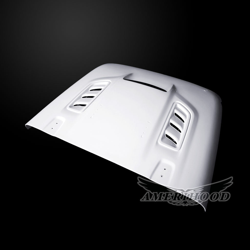 AmeriHood - Jeep Gladiator W/O Mojave Model 2020-2025 VIP Style Functional Heat Extraction Hood