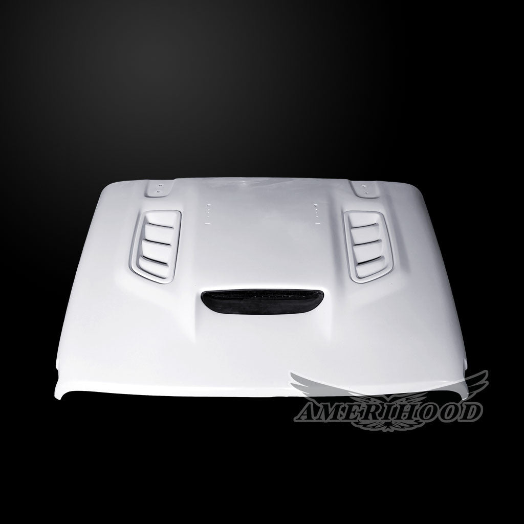 AmeriHood - Jeep Gladiator W/O Mojave Model 2020-2025 VIP Style Functional Heat Extraction Hood