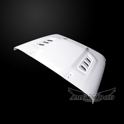 AmeriHood - Jeep Wrangler JK Model 2007-2018 VIP Style Functional Heat Extraction Hood