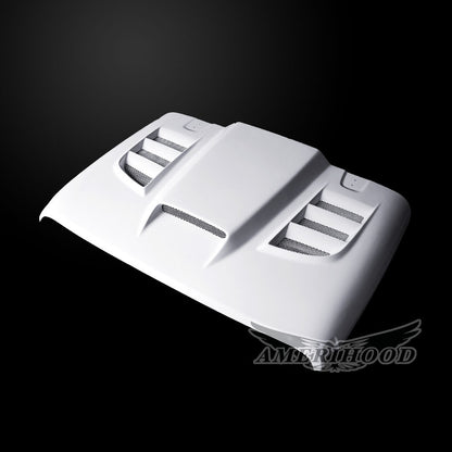 AmeriHood - Jeep Wrangler JL W/O Rubicon 392 Model 2018-2025 SSK Style Functional Heat Extraction Hood