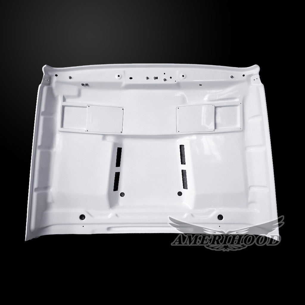 AmeriHood - Jeep Wrangler JL W/O Rubicon 392 Model 2018-2025 SSK Style Functional Heat Extraction Hood