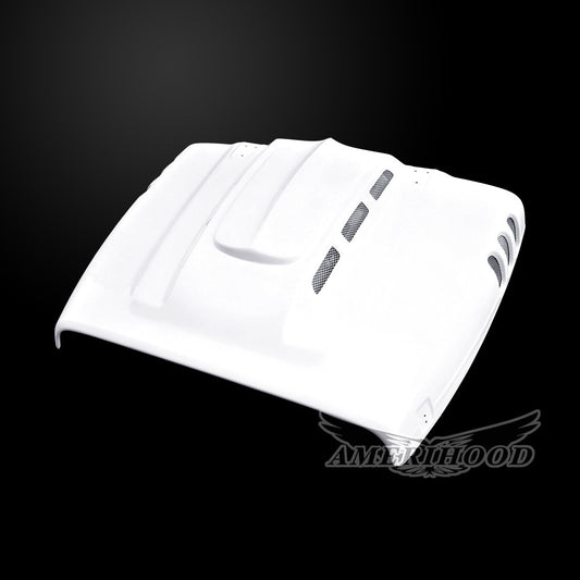 AmeriHood - Jeep Wrangler TJ 1997-2006 Type-AGG Style Functional Heat Extraction Hood