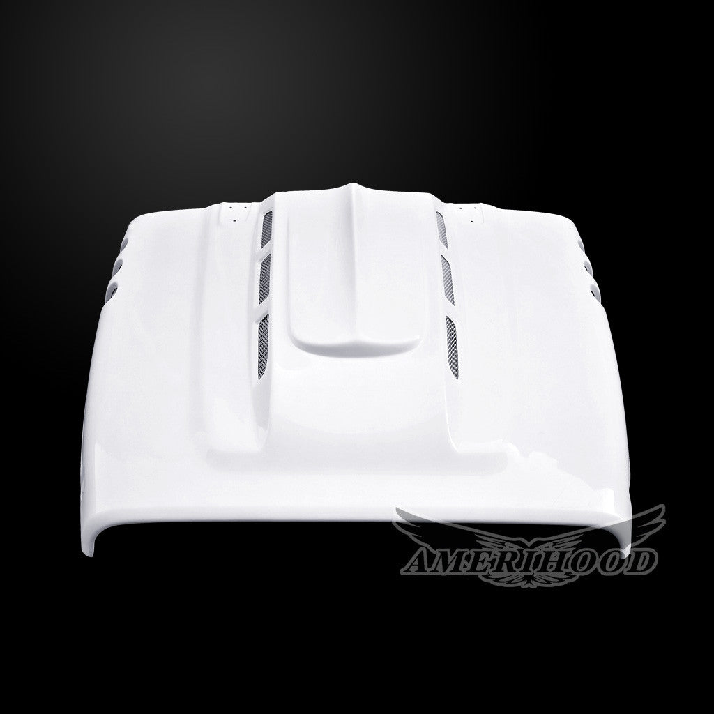 AmeriHood - Jeep Wrangler TJ 1997-2006 Type-AGG Style Functional Heat Extraction Hood