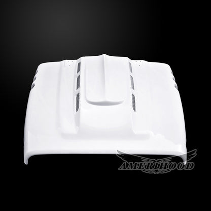 AmeriHood - Jeep Wrangler TJ 1997-2006 Type-AGG Style Functional Heat Extraction Hood