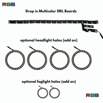 Lexus IS Multicolor Flow Series DRL Boards (2014-2020)