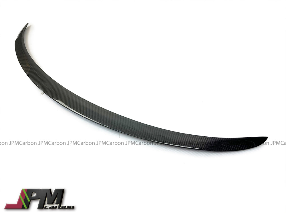 P Style Dry Carbon Trunk Spoiler Fits For 2025up Tesla Model Y Only
