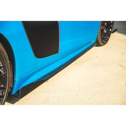 Carbon Fiber Side Rocker Extensions/ Side Skirt - Audi R8 2016-2018