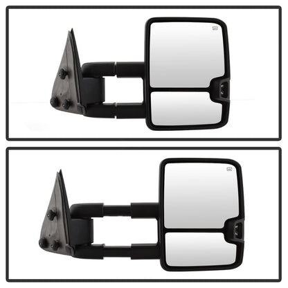 SPYDER xTune Chevy Silverado 03-06 Heated Amber Signal Telescoping Mirrors Chrome MIR-CS03S-G3C-PWH-AM-SET 9936753
