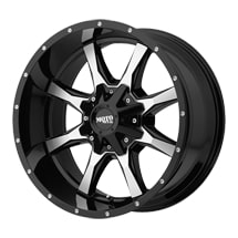 ~(34 lbs. 23X23X12)~ Brand: MOTO METAL Model:970 Finish: GLOSS BLACK MILLED Size: 20 x 9 Bolt Pattern: 6X135/5.5 Offset: 0