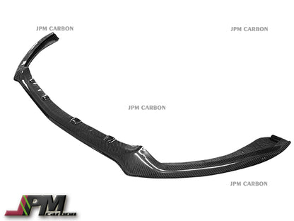 OEM Style Carbon Fiber Front Bumper Add-on Lip Fits For 2015-2018 Ford Mustang Only