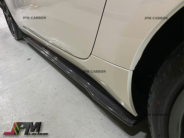 CS Style Carbon Fiber Side Skirt Add-on Lips Fits For 2016-2023 Mazda Miata MX-5 ND Only