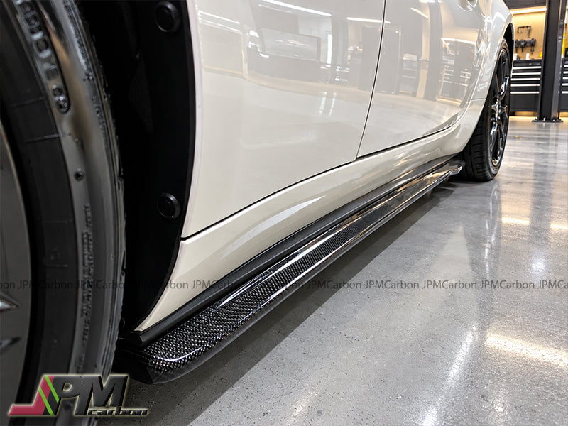 [JPMCarbon] CS Style Carbon Fiber Side Skirt Add-on Lips Fits For 2016-2025 Mazda Miata MX-5 ND Only