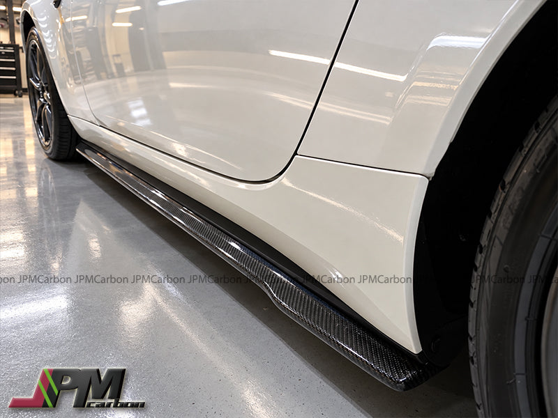 [JPMCarbon] CS Style Carbon Fiber Side Skirt Add-on Lips Fits For 2016-2025 Mazda Miata MX-5 ND Only