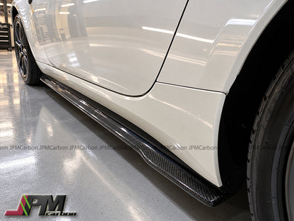 [JPMCarbon] CS Style Carbon Fiber Side Skirt Add-on Lips Fits For 2016-2025 Mazda Miata MX-5 ND Only