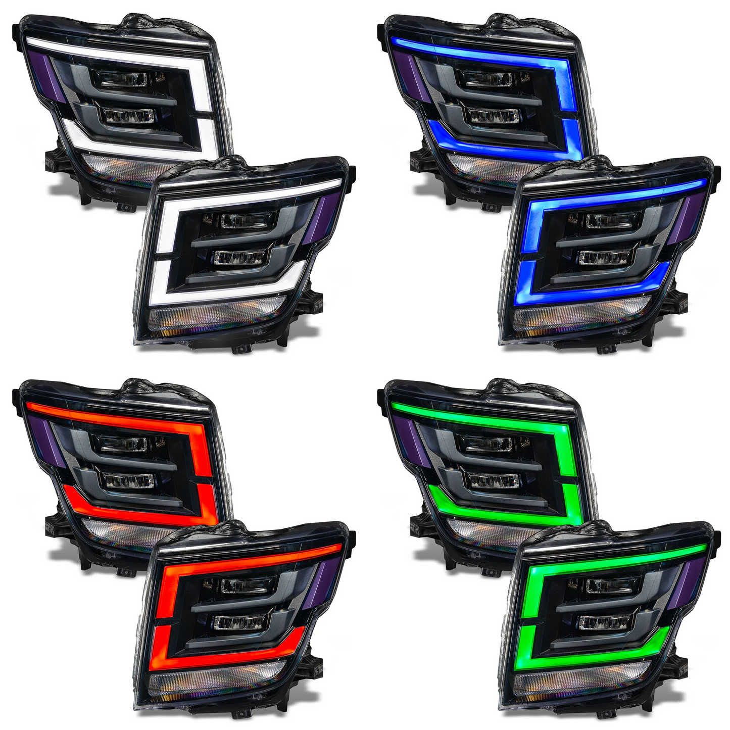 Nissan Titan Multicolor RGBW DRL Boards (2021-2022)