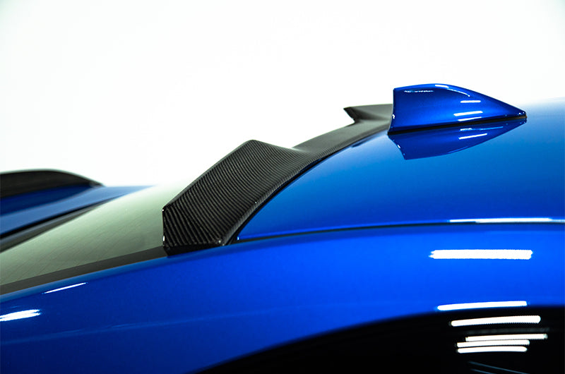 OLM V2 Carbon Fiber Rear Roof Spoiler - 2022+ WRX