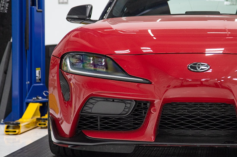 OLM LE Carbon Fiber Front Bumper Vents Covers - 2020 GR Supra