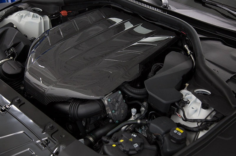OLM Carbon Fiber Engine Cover - 2020 Supra
