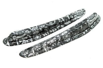 OLM Graphic Design JDM Style Canards (Dragons & Samurais) - 2015-2021 WRX / STI