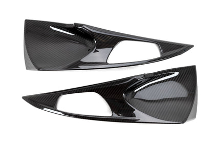 OLM LE Carbon Fiber Interior Door Handle Trim Covers (Full Set) - 2016 - 21 Honda Civic / 2017-21 Honda Civic Type R