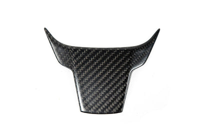 OLM Carbon Fiber Lower Steering Wheel Cover (Matte Finish) -  2016-2021 Honda Civic