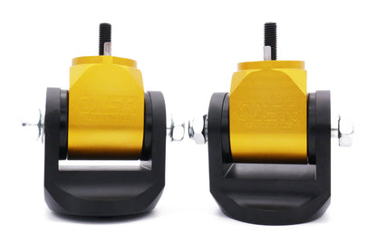ISR Performance Billet Engine Mount Set with Poly Bushings - Nissan 350Z/G35 Z33 IS-EMK-Z33-P