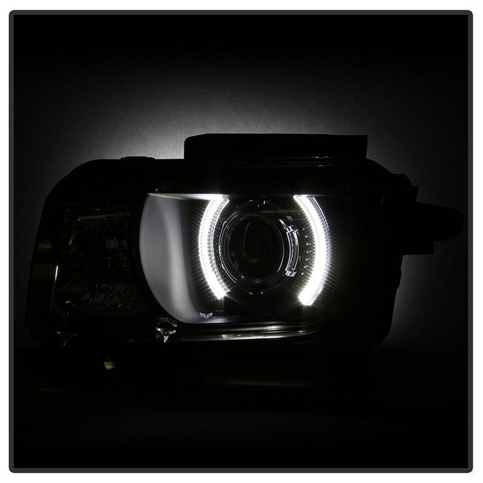 SPYDER xTune 10-13 Chevy Camaro CCFL Halo Projector Headlights - Black (PRO-JH-CCAM10-LED-BK) 9040498