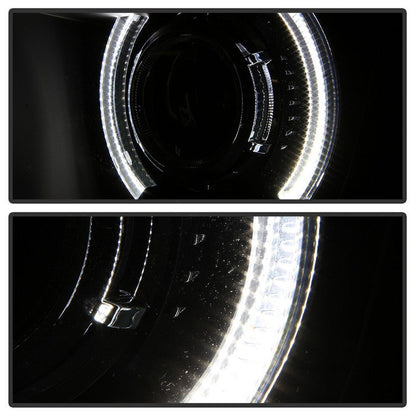 SPYDER xTune 10-13 Chevy Camaro CCFL Halo Projector Headlights - Black (PRO-JH-CCAM10-LED-BK) 9040498