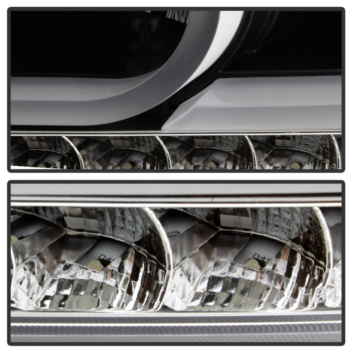 SPYDER xTune Dodge Journey 2009-2014 Light Bar DRL Projector - Black PRO-JH-DJ09-LBBRL-BK 9036620