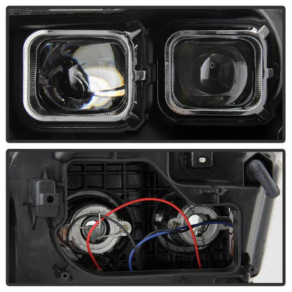 SPYDER xTune 09-18 Dodge Ram 1500 Projector Headlights - Halogen Model Only - Black (PRO-JH-DR09-G2-BK) 9047114