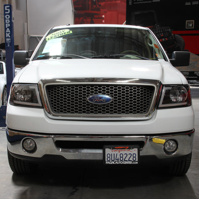 SPYDER xTune 04-08 Ford F150 S/B LED Sig w/DRL Crystal Headlights - Black (PRO-JH-FF15004-LED-SB-BK) 9950216