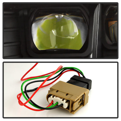 SPYDER xTune Ford Mustang 15-17 Full LED Headlights w/ Welcome Light - Black PRO-JH-FM15-FLED-BK 9055447