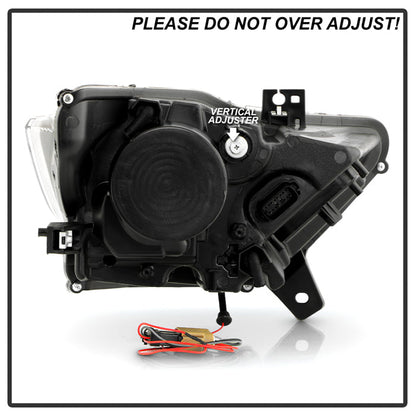 SPYDER xTune Ford Mustang 15-17 Full LED Headlights w/ Welcome Light - Black PRO-JH-FM15-FLED-BK 9055447