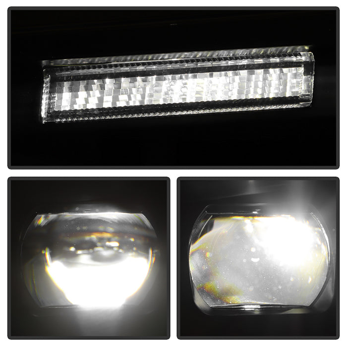 SPYDER xTune Ford Mustang 15-17 Full LED Headlights w/ Welcome Light - Black PRO-JH-FM15-FLED-BK 9055447
