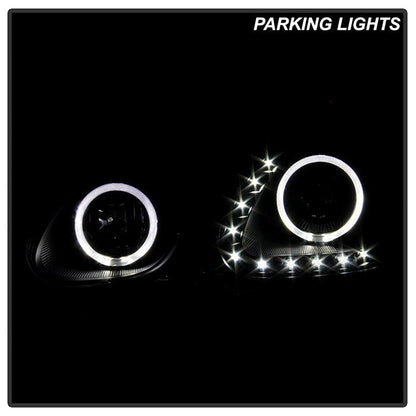 SPYDER Xtune Lexus GS300/GS400/GS430 98-05 Halogen Only Halo Projector Headlights Black PRO-JH-LGS98-LED-BK 9027826