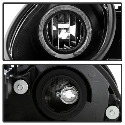 SPYDER Xtune Lexus GS300/GS400/GS430 98-05 Halogen Only Halo Projector Headlights Black PRO-JH-LGS98-LED-BK 9027826