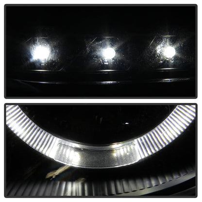 SPYDER Xtune Lexus GS300/GS400/GS430 98-05 Halogen Only Halo Projector Headlights Black PRO-JH-LGS98-LED-BK 9027826