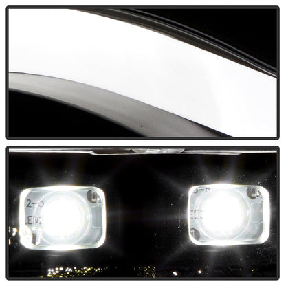 Spyder Audi A6 05-07 Projector Headlights Halogen Light Tube DRL Blk PRO-YD-ADA605-LTDRL-BK 5071903