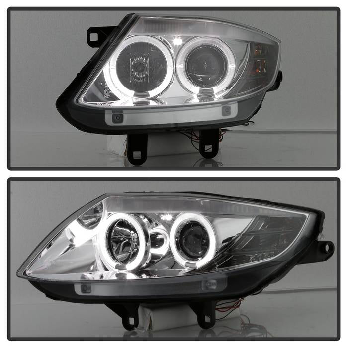 Spyder BMW Z4 03-08 Projector Headlights Halogen Model Only - LED Halo Black PRO-YD-BMWZ403-HL-BK 5029072