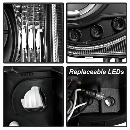Spyder Chrysler 300C 05-10 Projector Headlights LED Halo LED Blk (Not Included) PRO-YD-C300C-HL-BK 5009135