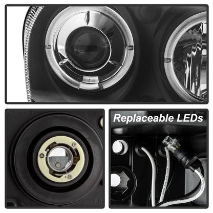 Spyder Chrysler 300 05-08 Projector Headlights LED Halo LED Blk (Not Included) PRO-YD-C305-HL-BK 5009180