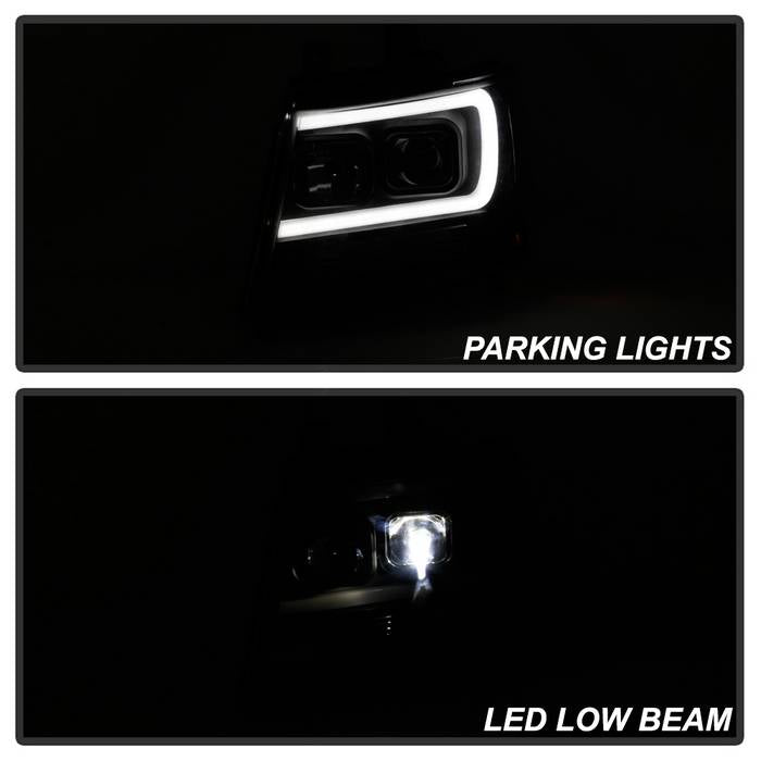 Spyder Chevy Suburban 1500/2500 07-14 Tahoe 07-14 LED Headlights Black PRO-YD-CSUB07V2PL-BK 5087515