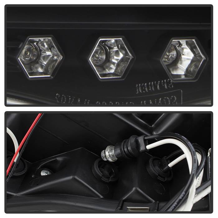 Spyder Dodge Ram 1500 02-05/Ram 2500 03-05 Projector Headlights LED Halo LED Blk PRO-YD-DR02-HL-BK 5009975