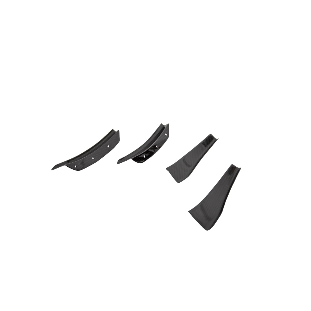 Carbon Fiber Canards - Porsche 718 Cayman GT4