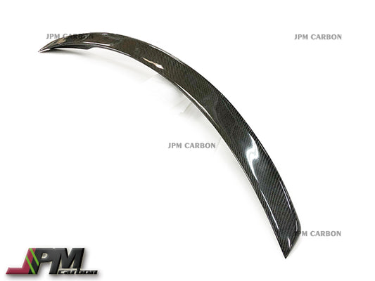 JDM Style Carbon Fiber Trunk Spoiler Fits For 2014-2023 Infiniti Q50 Sedan Only