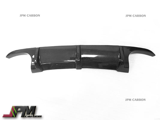 AMG Style Carbon Fiber Rear Diffuser (For Quad Tips) Fits For 2003-2009 Mercedes-Benz R230 SL55 AMG Only