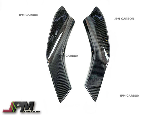 Carbon Fiber Front Bumper Add-on Canards Fits For 2008-2011 Nissan GT-R R35 Only