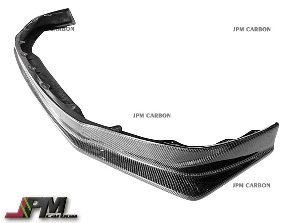 K2 Style Carbon Fiber Front Bumper Add-on Lip Fits For 2012-2016 Nissan GT-R R35 Only