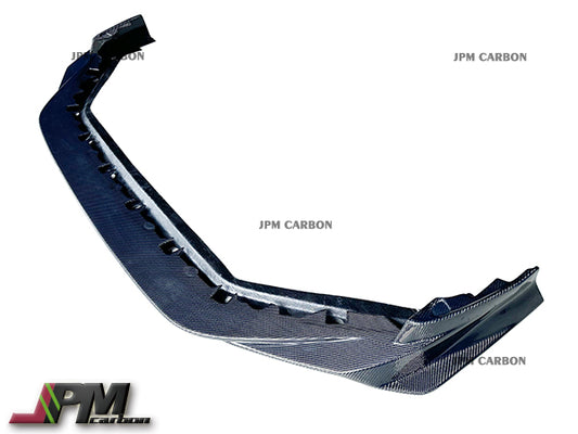 VR Style Carbon Fiber Front Bumper Add-on Lip Fits For 2017-2021 Nissan GT-R R35 Only